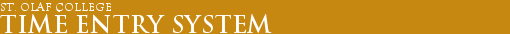 St. Olaf College -- Department Header