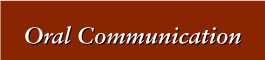 Oral Communication