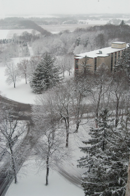St. Olaf in winter
