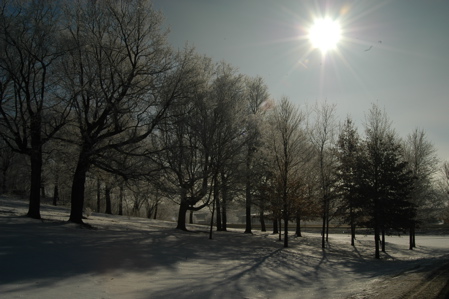 St. Olaf in winter