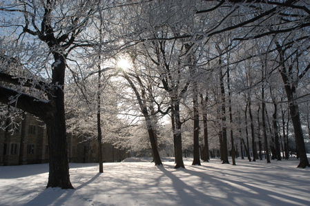 St. Olaf in winter