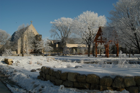 St. Olaf in winter