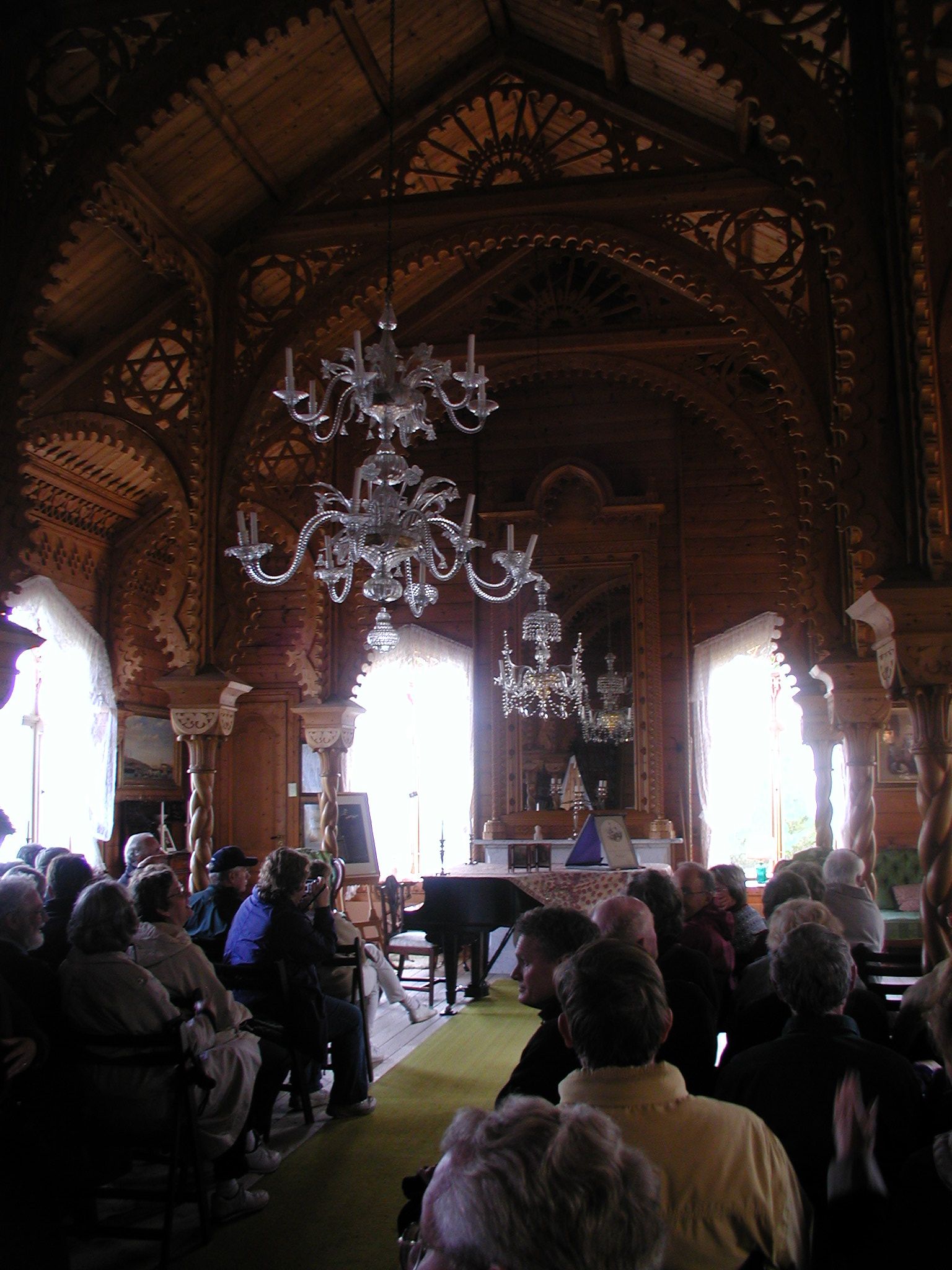 Bull's Music Room with Study Travelers