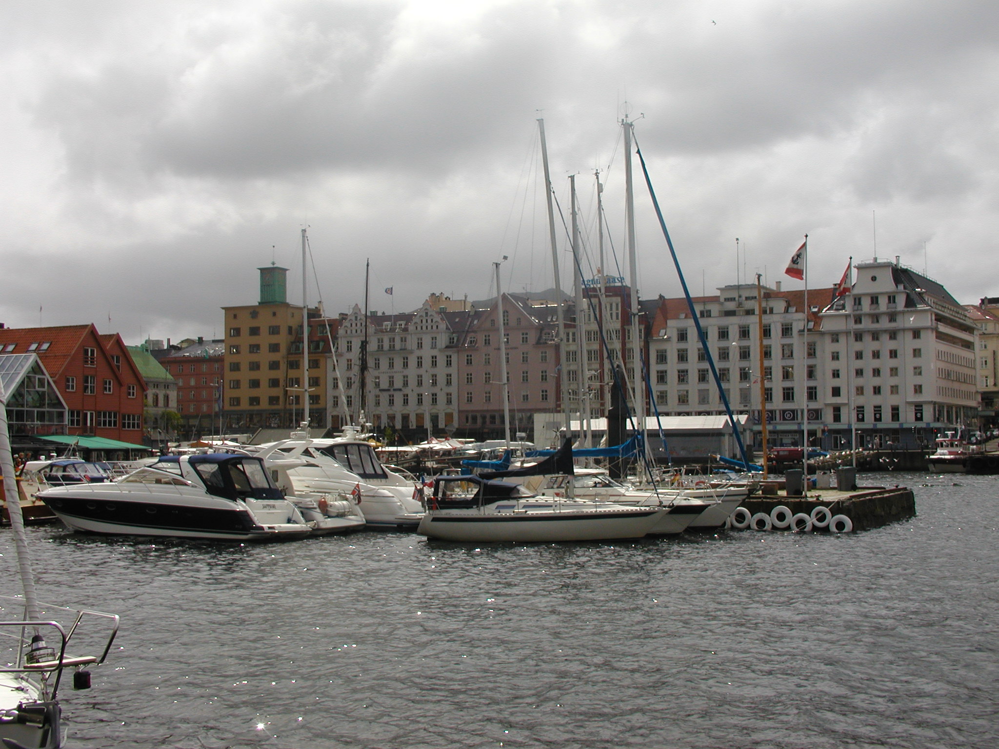 Bergen Harbor Almost Sunny