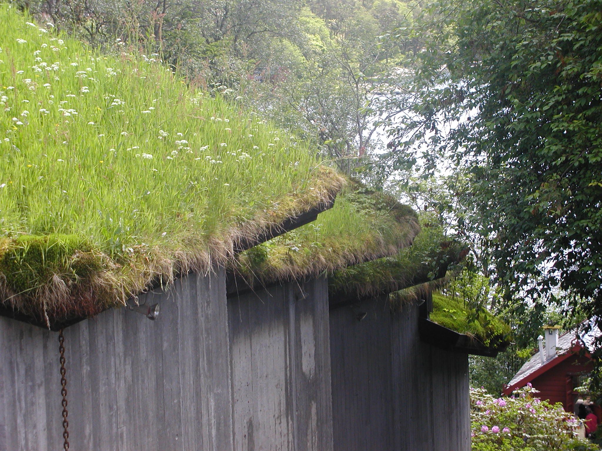 Troldhaugen rooflines