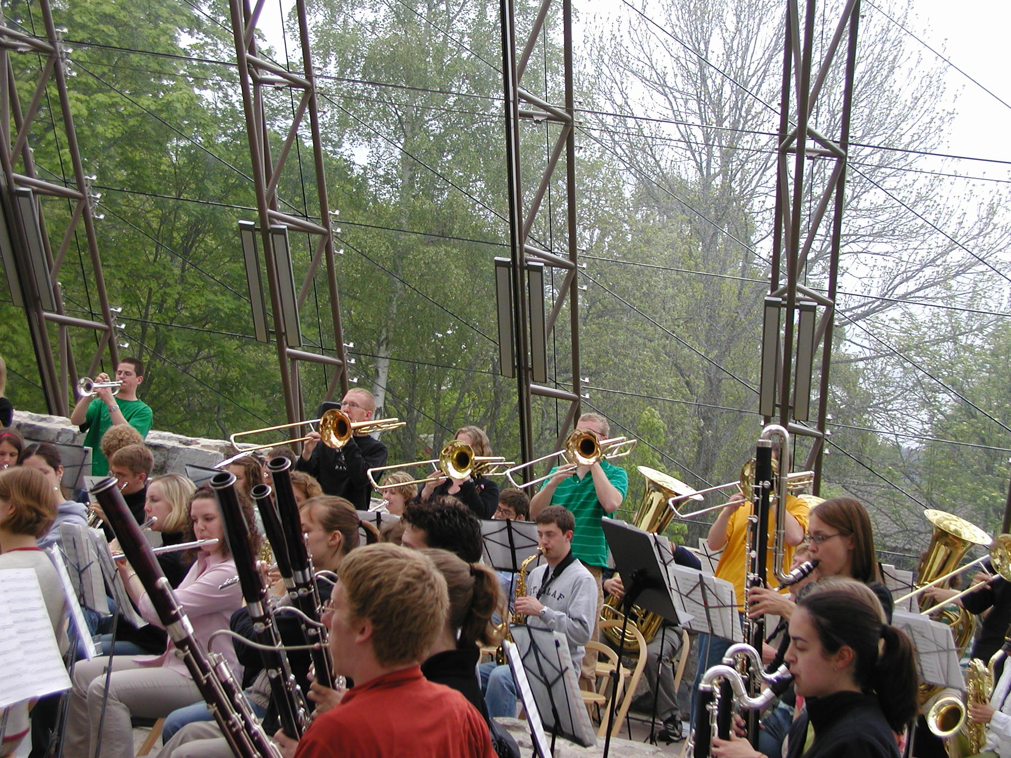 Hamar band brass stand