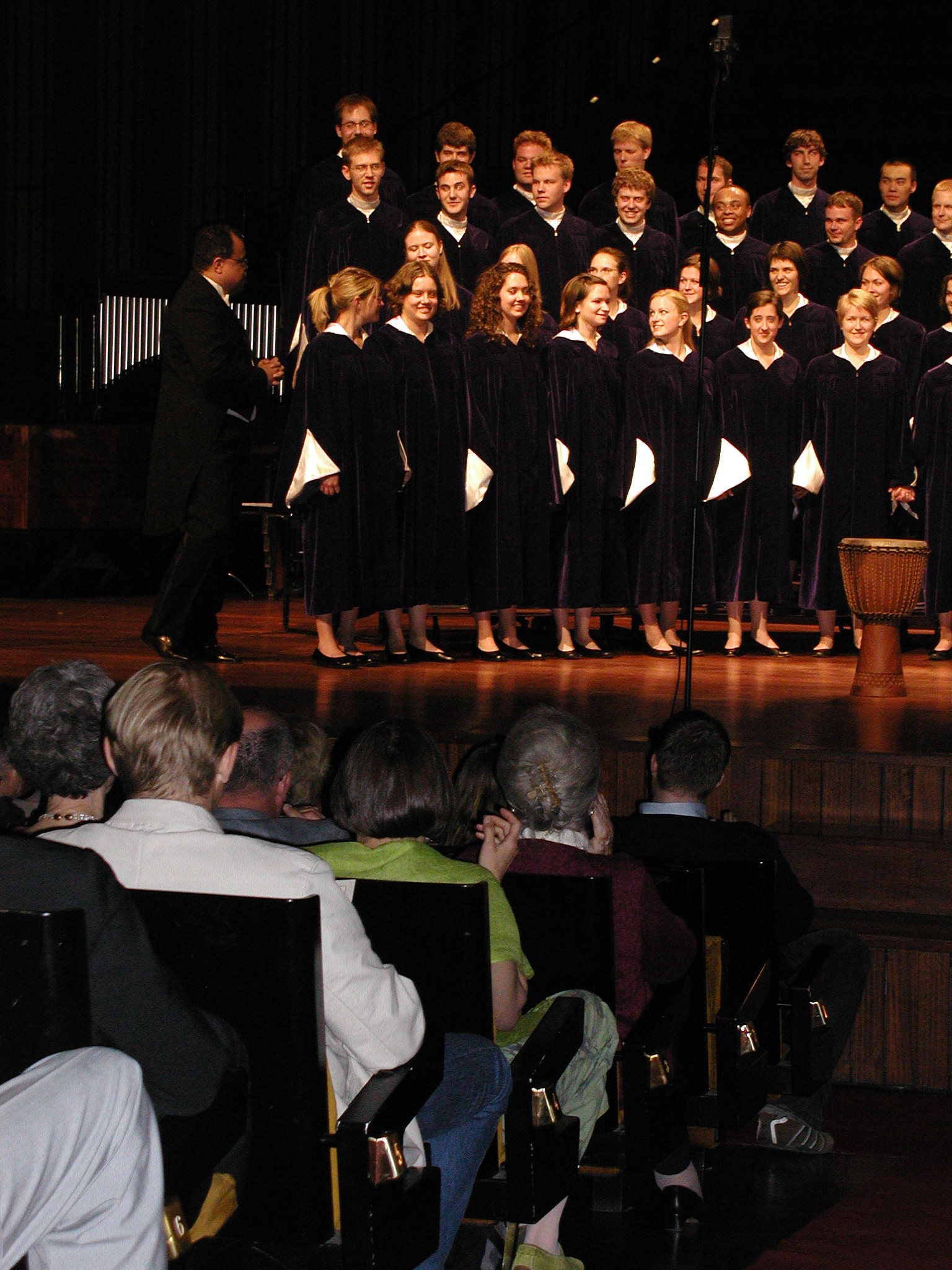 Ole choir with Anton