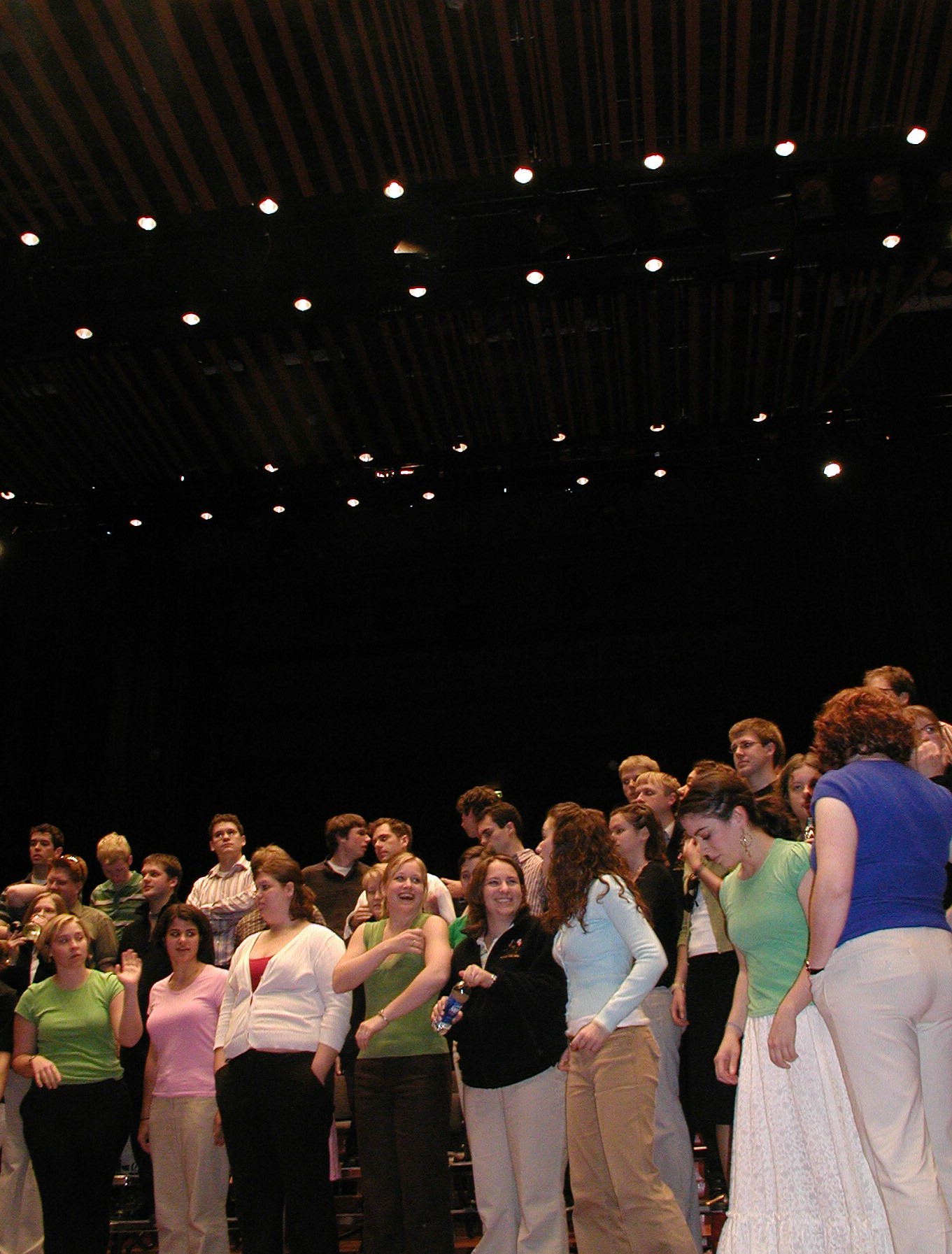 Oslo Konserthuset choir warmup