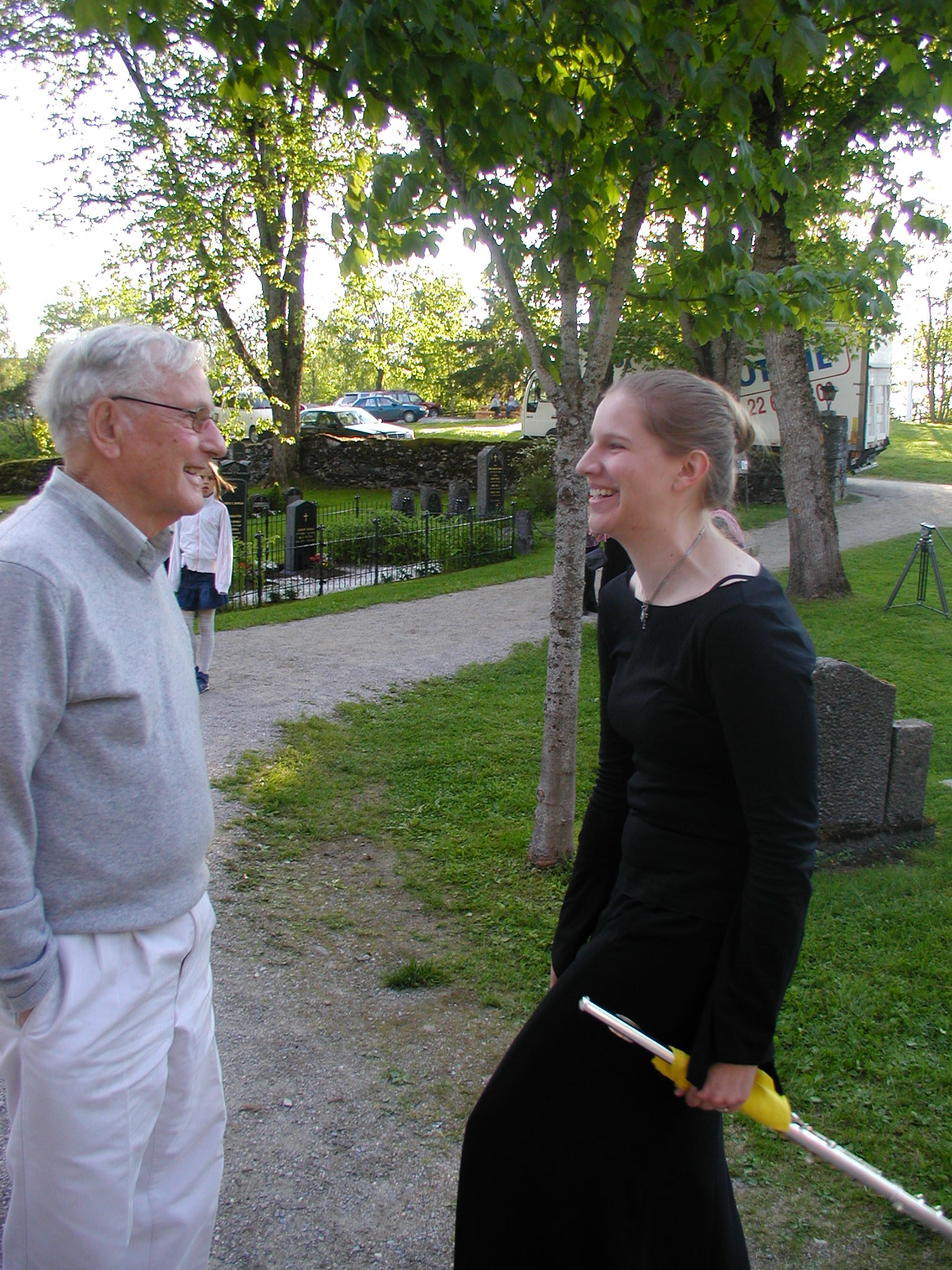 Band Snåsa-Reidar with flutist