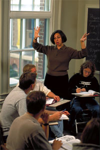 Professor Giving Lecture