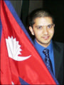GhimireSubhashWithFlag