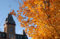 old main in fall
