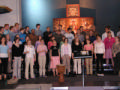 Molde choir cross