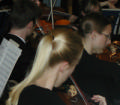 Snåsa orchestra-blond ponytail