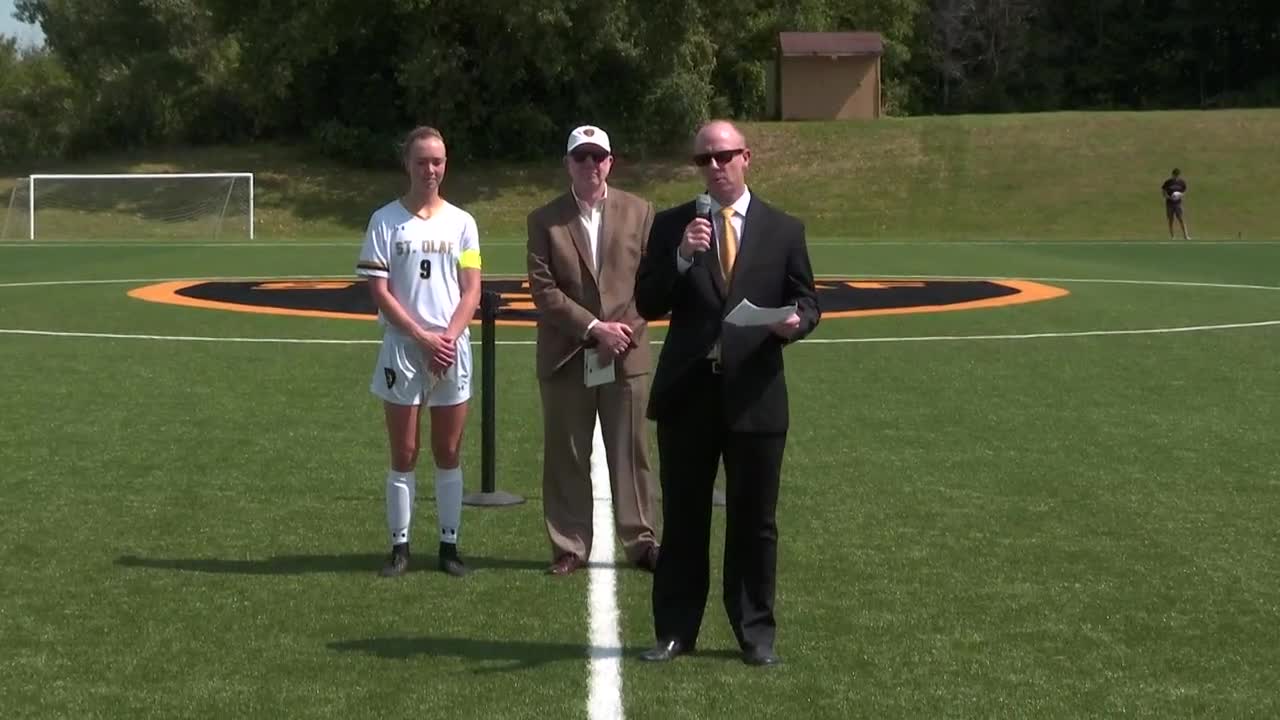 Dedication of Rolf Mellby Field Synthetic Turf