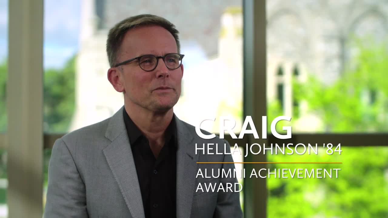 Alumni Awards - Craig Hella Johnson '84