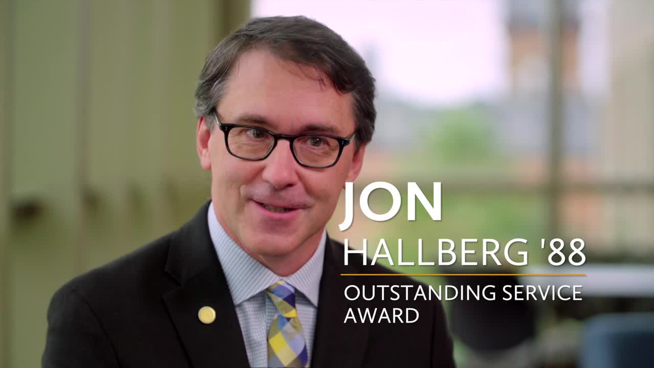 Alumni Awards - Jon Hallberg '88