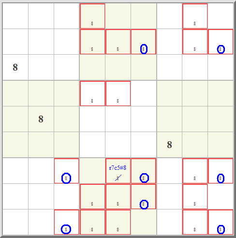 Solve Sudoku on the basis of the given irregular regions